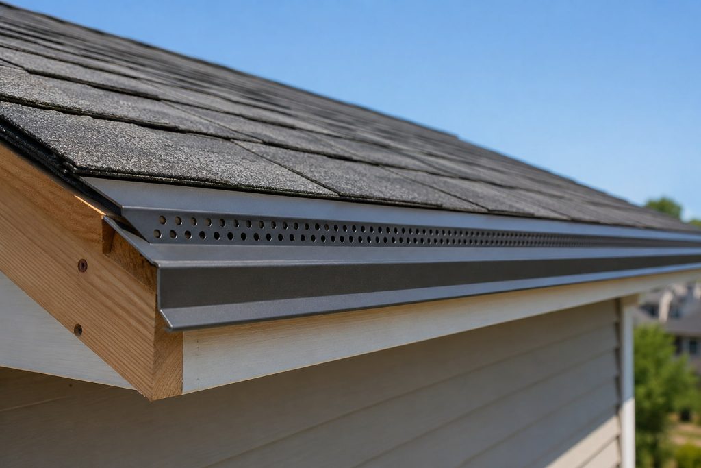 Vented Drip Edge - When Your Roof Needs Better Intake Ventilation