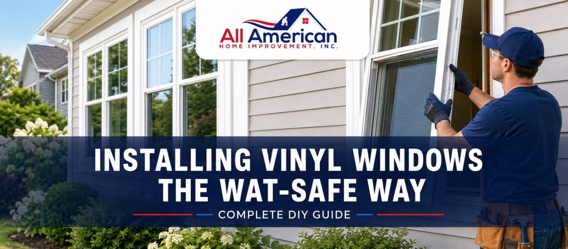 Installing Vinyl Windows the WAT-Safe Way - Complete DIY Guide