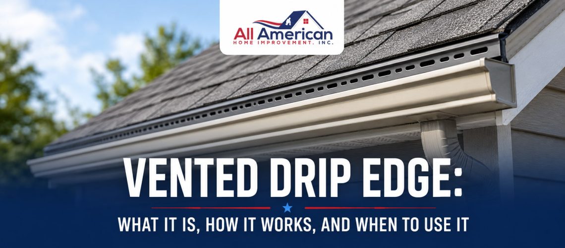 Vented Drip Edge - What It Is, How It Works, and When to Use It